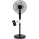 HIGH FLOOR FAN KEROSUN KFS01-16JR 40cm BLACK R/C 60W